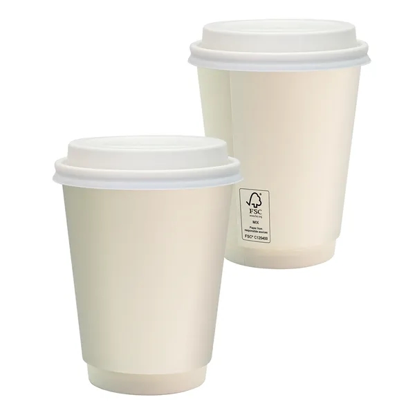 12 oz Holiday Full Color Paper Cup With Lid... from ASI 30208 A P Specialties / AP Specialties