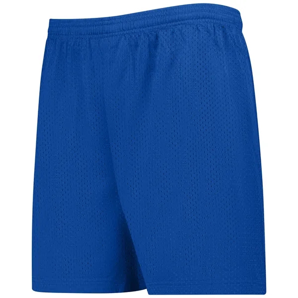 The Youth Mesh/Tricot 4-inch Inseam Shorts with 100% polyester pro mesh... from ASI 37461 Augusta Sportswear / Badger Sport