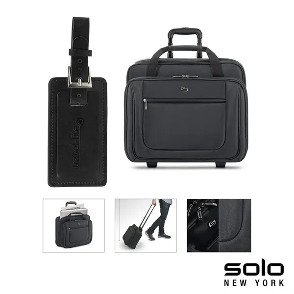 Solo New York Bryant Rolling Case... from ASI 67866 Logomark/Valumark
