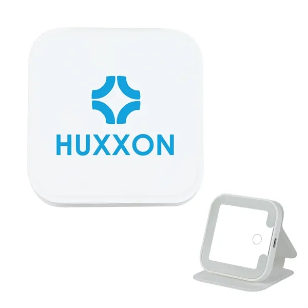 Nora LED Light-Up Pocket Mirror... from ASI 67866 Logomark/Valumark