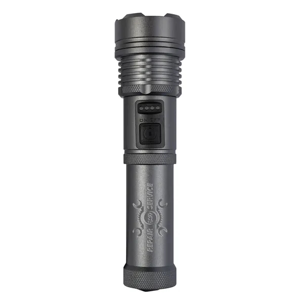 Ozzy Rechargeable Recycled Aluminum Flashlight... from ASI 79530 Prime Line