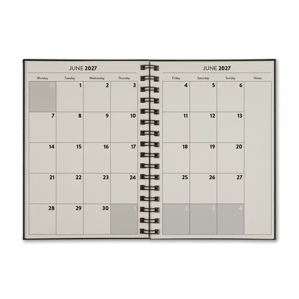 5 1/2" x 8" apple pulp academic planner with an eco-peel... from ASI 68507 The Magnet Group