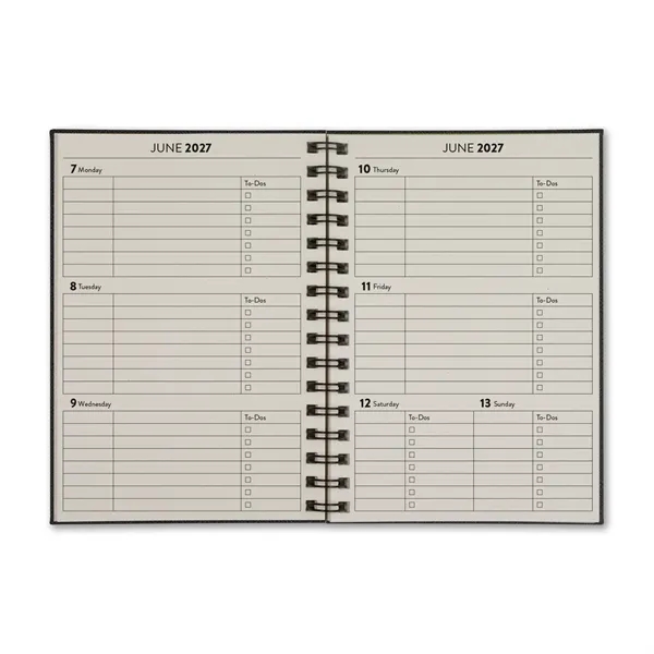 5 1/2" x 8" apple pulp academic planner with an eco-peel... from ASI 68507 The Magnet Group