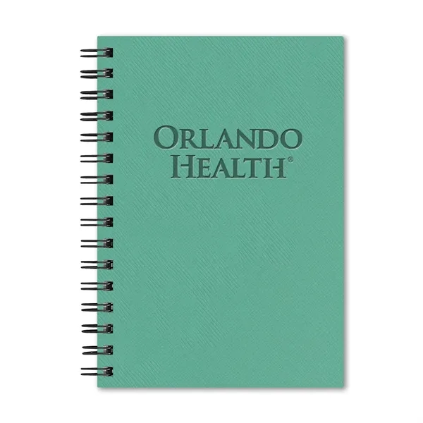 5 1/2" x 8" apple pulp academic planner with an eco-peel... from ASI 68507 The Magnet Group