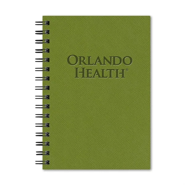 5 1/2" x 8" apple pulp planner with an eco-peel cover... from ASI 68507 The Magnet Group