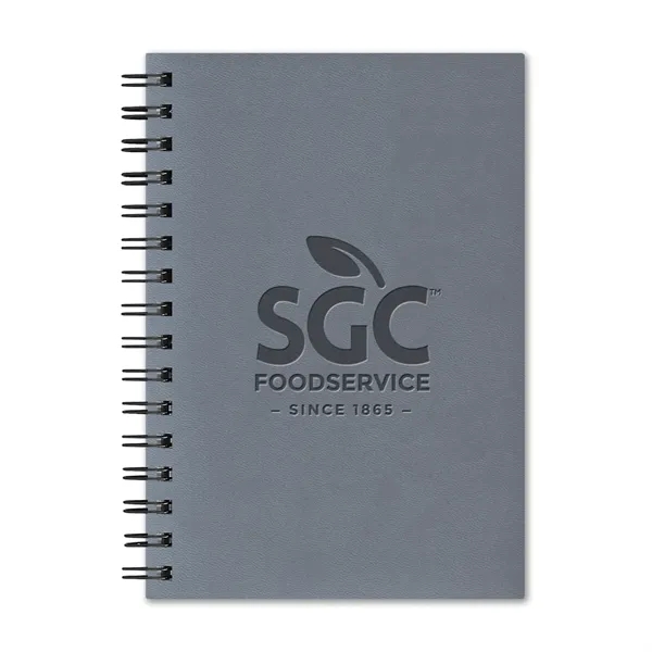 5 1/2" x 8" monthly diary with a polyurethane cover and... from ASI 68507 The Magnet Group / Castelli