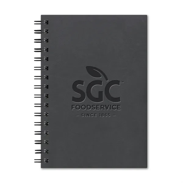 5 1/2" x 8" monthly diary with a polyurethane cover and... from ASI 68507 The Magnet Group / Castelli