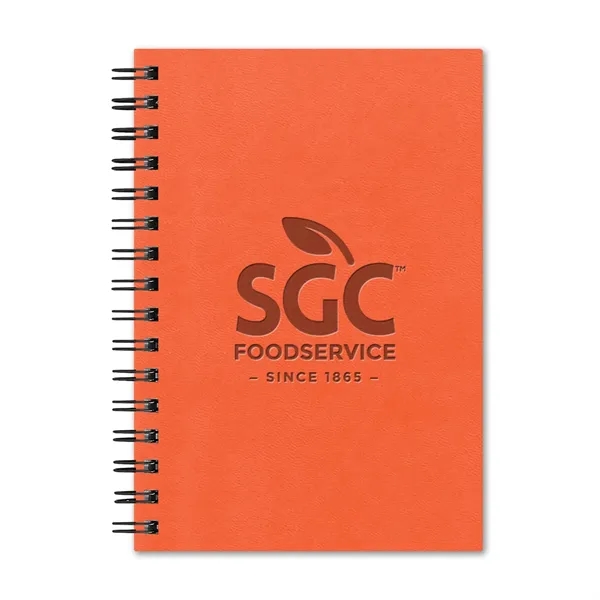 Weekly diary with a polyurethane cover, 128 pages, and black wire.... from ASI 68507 The Magnet Group / Castelli