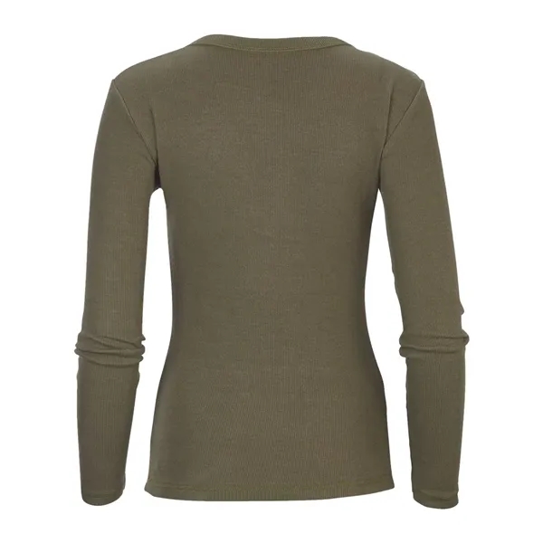 Boxercraft Women's Harper Long Sleeve Henley... from ASI 84358 S&S Activewear