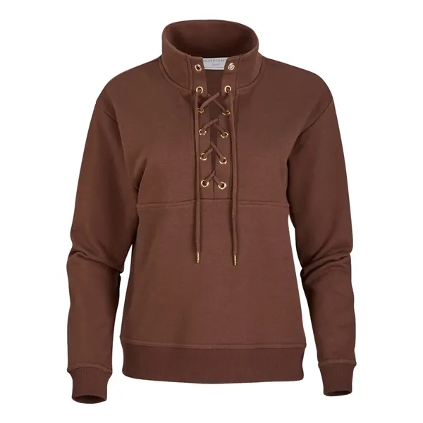 Boxercraft Women's Lace Up Pullover... from ASI 84358 S&S Activewear