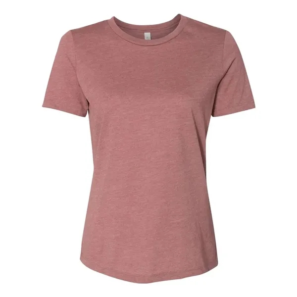 BELLA + CANVAS Women's Relaxed Fit Heather CVC Tee... from ASI 84358 S&S Activewear
