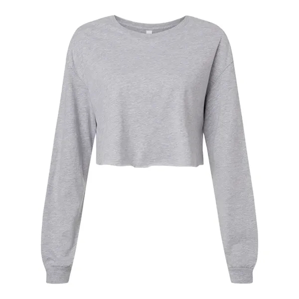 Bella+Canvas Fast Fashion Women's Cropped Long Sleeve Tee... from ASI 84358 S&S Activewear