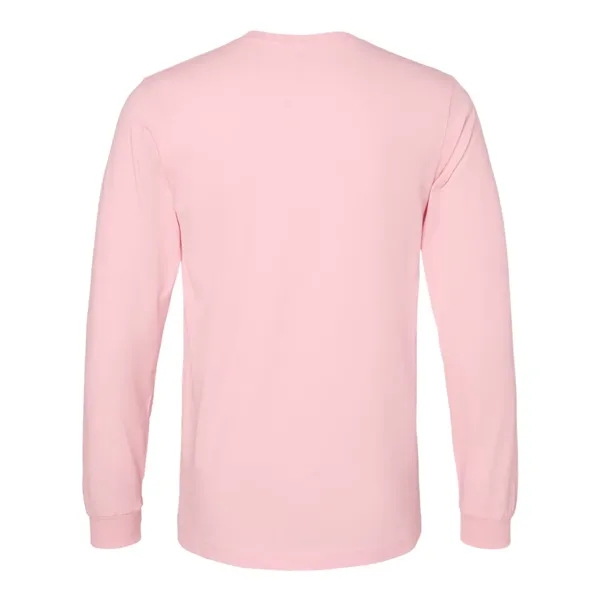 Adult long sleeve crewneck t-shirt with 2" rib cuffs. Blank product.... from ASI 84358 S&S Activewear