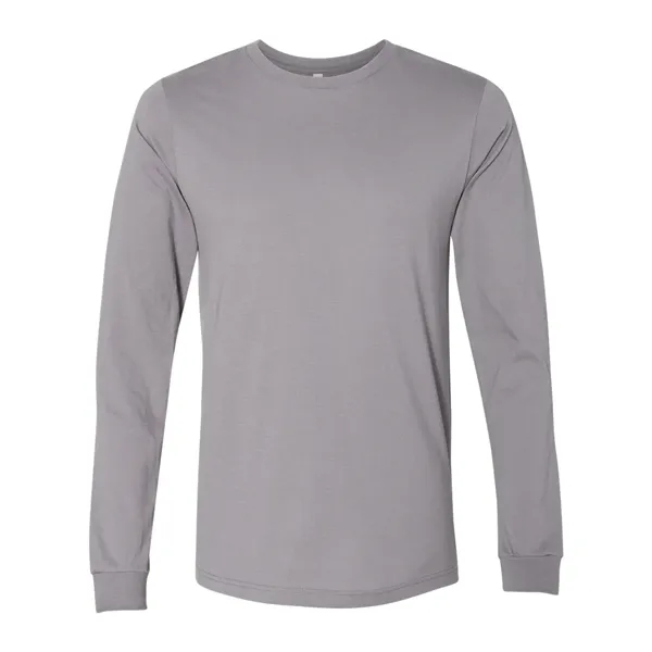 Adult long sleeve crewneck t-shirt with 2" rib cuffs. Blank product.... from ASI 84358 S&S Activewear