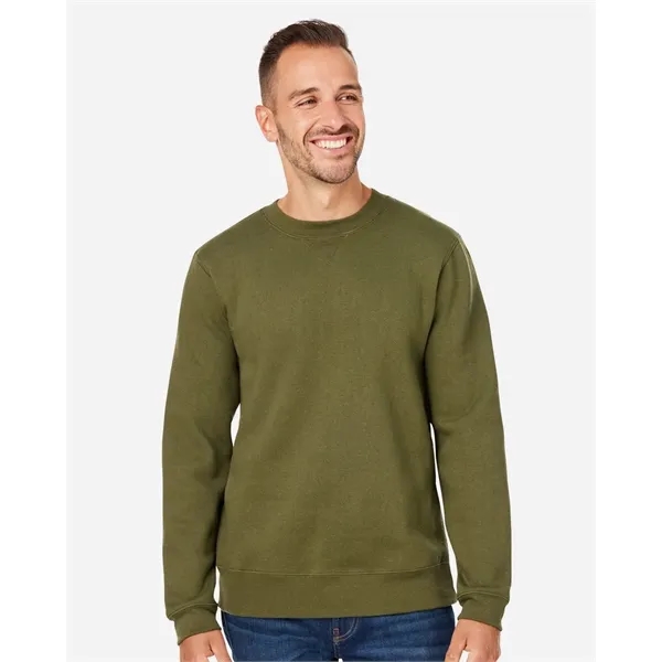 J. America Premium Fleece Crewneck Sweatshirt... from ASI 84358 S&S Activewear
