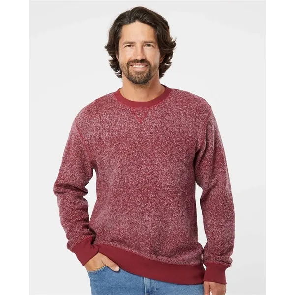 J. America Aspen Fleece Crewneck Sweatshirt... from ASI 84358 S&S Activewear