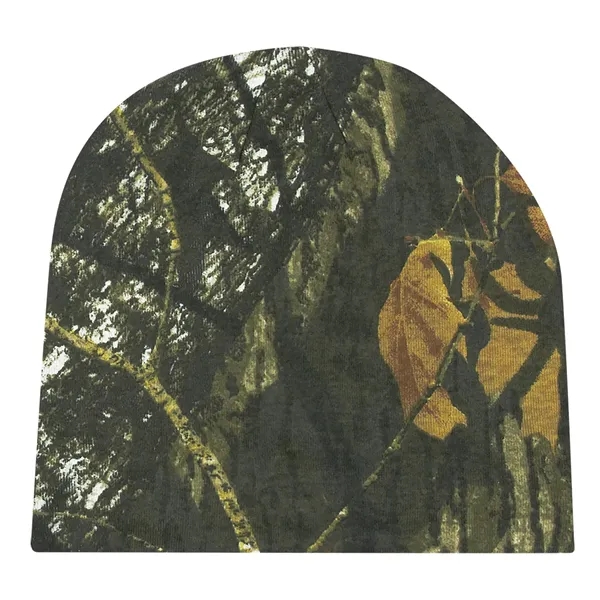 Camouflage Beanie.  Outer:  100% Cotton.  Lining: 100% Acrylic.... from ASI 61125 Hit Promotional Products / Hit®
