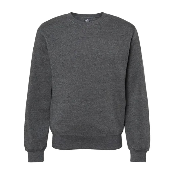 J. America Triblend Fleece Crewneck Sweatshirt... from ASI 84358 S&S Activewear