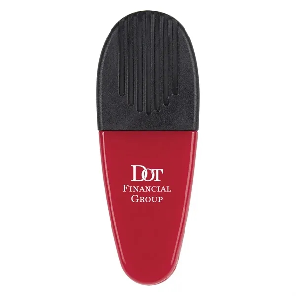 Alligator clip with spring loaded hinge and magnet on back side.... from ASI 61125 Hit Promotional Products / Hit®