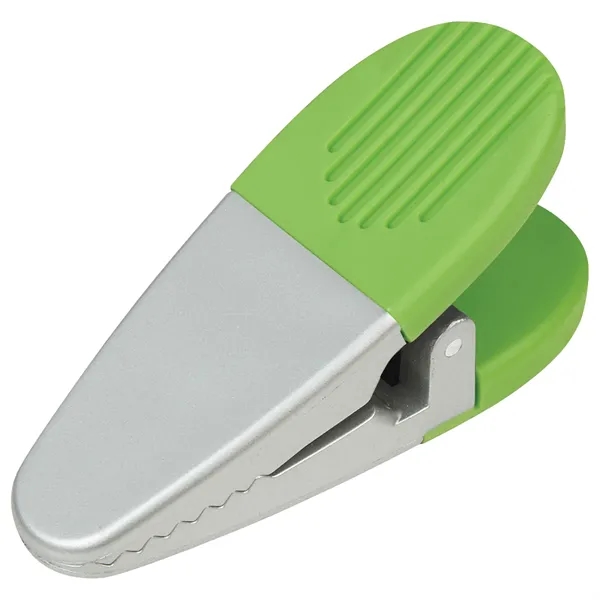 Alligator clip with spring loaded hinge and magnet on back side.... from ASI 61125 Hit Promotional Products / Hit®