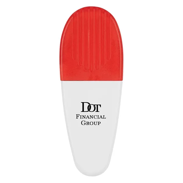 Alligator clip with spring loaded hinge and magnet on back side.... from ASI 61125 Hit Promotional Products / Hit®