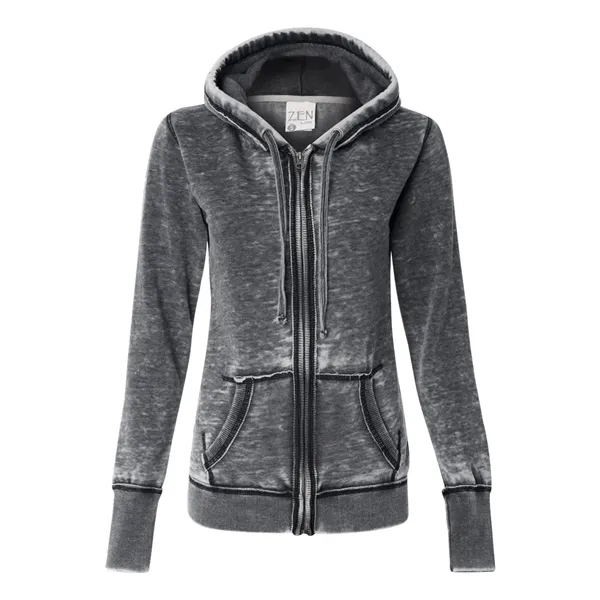 Women's full-zip hooded sweatshirt. Blank product.... from ASI 84358 S&S Activewear