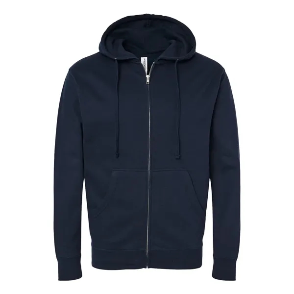 8.5 oz., 80% cotton / 20% polyester full-zip hood sweatshirt. Blank... from ASI 84358 S&S Activewear