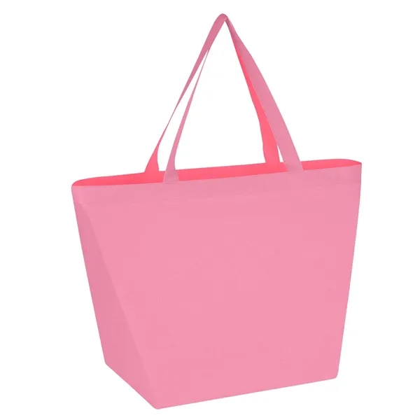 Non-Woven Budget Shopper Tote Bag.  Made of 80 Gram Non-Woven,... from ASI 61125 Hit Promotional Products / Hit®