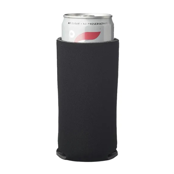 Collapsible PU foam slim can cooler plus 1 color silkscreen imprint... from ASI 37218 Athena Promo (tm)