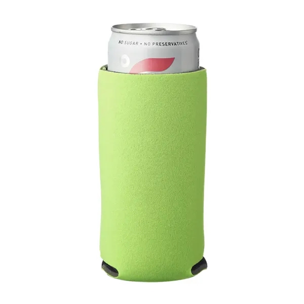 Collapsible PU foam slim can cooler plus 1 color silkscreen imprint... from ASI 37218 Athena Promo (tm)