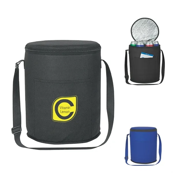 Large insulated cooler bag with foil laminated PE foam insulation.... from ASI 61125 Hit Promotional Products / Hit®