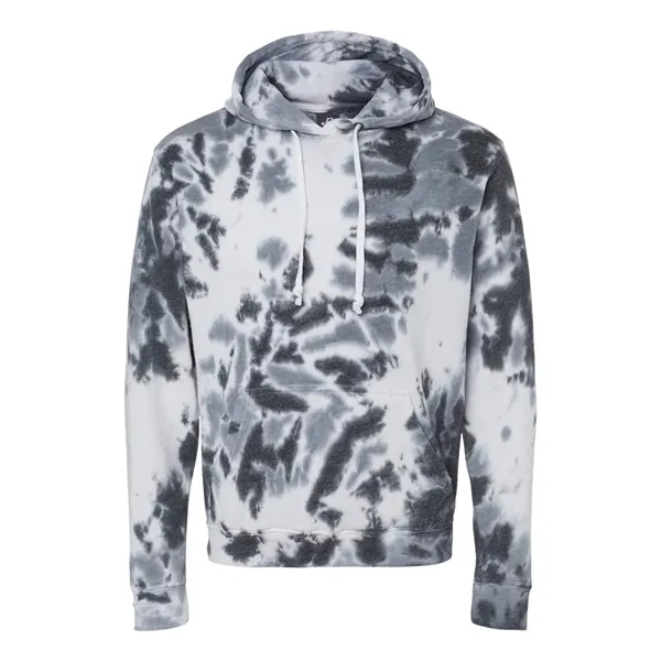 J. America Tie-Dye Fleece Hooded Sweatshirt... from ASI 84358 S&S Activewear