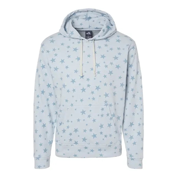 Triblend hooded pullover sweatshirt, coverstitched throughout, with a front pouch pocket... from ASI 84358 S&S Activewear