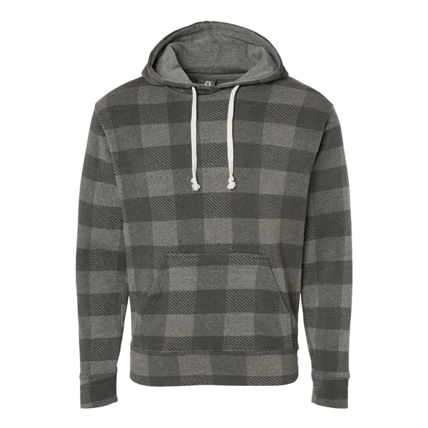 Triblend hooded pullover sweatshirt, coverstitched throughout, with a front pouch pocket... from ASI 84358 S&S Activewear