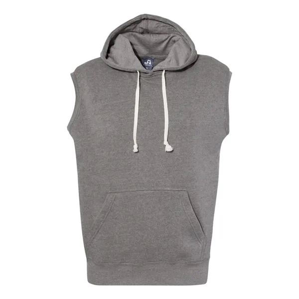 J America Triblend Sleeveless Hooded Sweatshirt... from ASI 84358 S&S Activewear