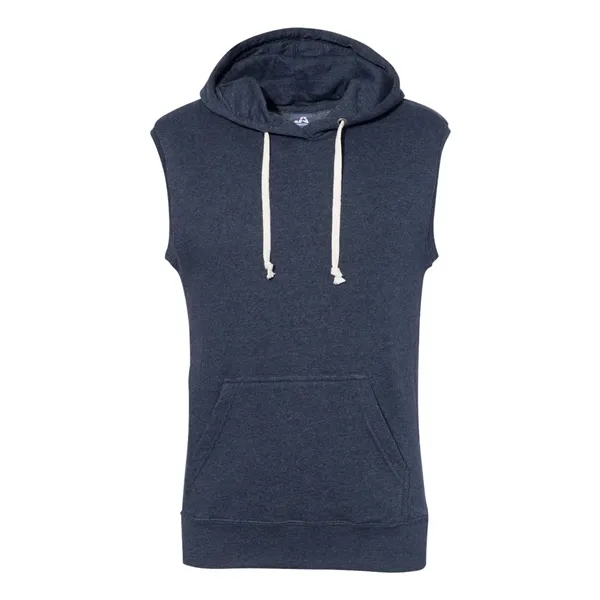 J America Triblend Sleeveless Hooded Sweatshirt... from ASI 84358 S&S Activewear