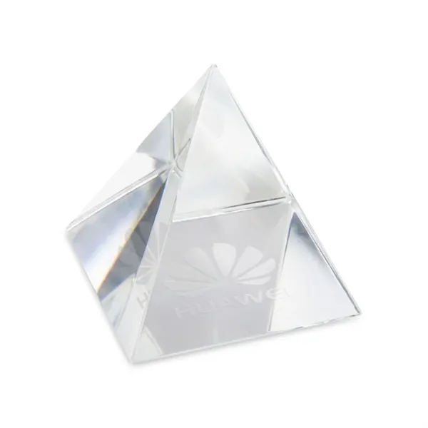Optical crystal pyramid shape award.... from ASI 84592 St Regis Group / St Regis