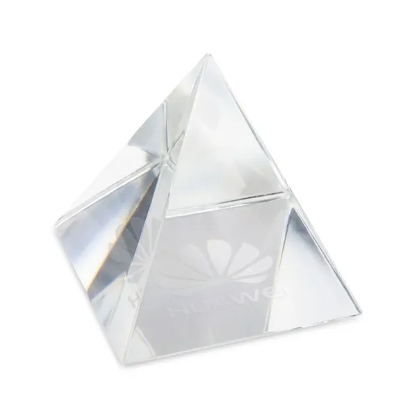 Optical crystal pyramid shape award.... from ASI 84592 St Regis Group / St Regis