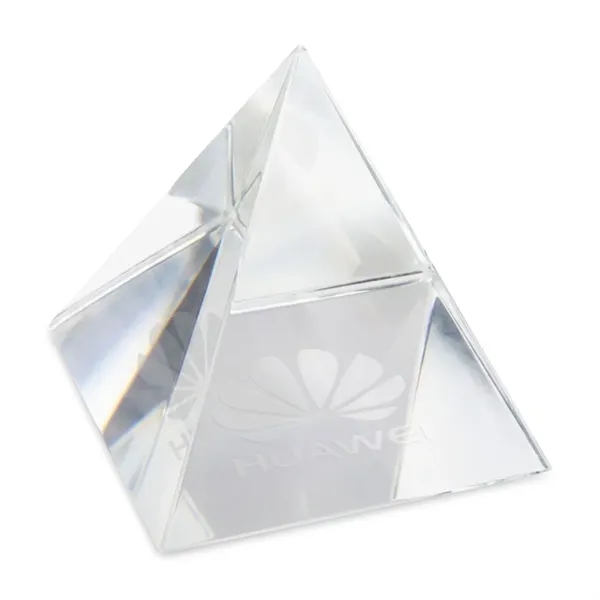 Optical crystal pyramid shape award.... from ASI 84592 St Regis Group / St Regis