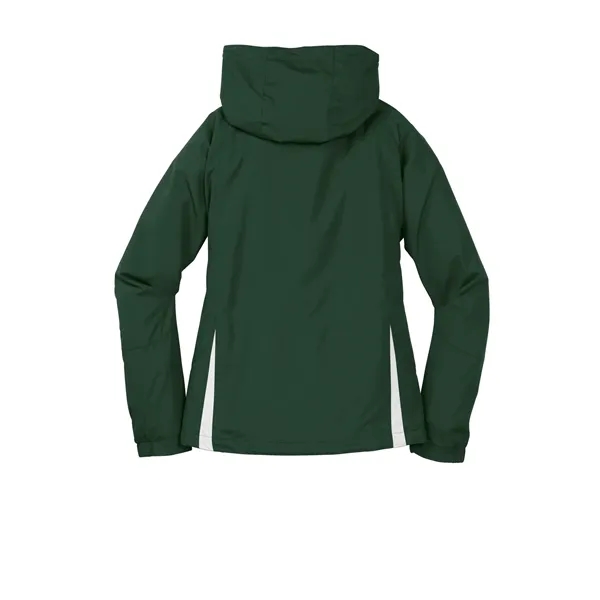 Sport-Tek Ladies Colorblock Hooded Raglan Jacket.... from ASI 84863 SanMar