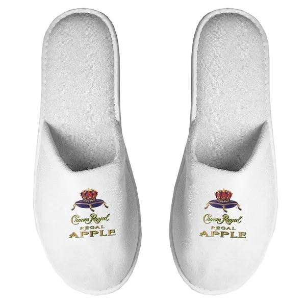 Soft, terry comfy slippers for men and women.... from ASI 90160 Suntex Industries