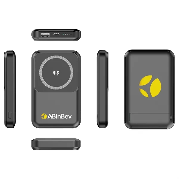 10,000mAh MagSafe power bank with foldable kickstand, 15W wireless charging, 20W... from ASI 68190 Lungsal / Lungsal