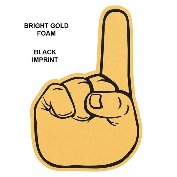 12" #1 foam finger.... from ASI 77280 Pepco Poms / Pepco Poms