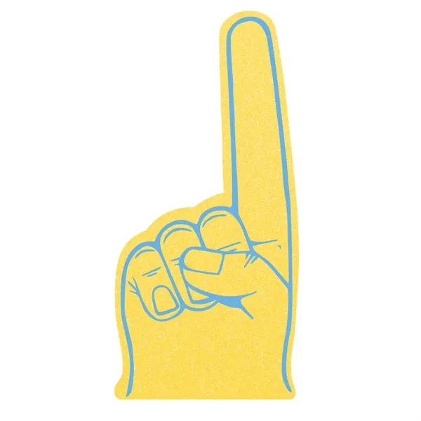 Classic 16" Number One foam finger.... from ASI 77280 Pepco Poms / Pepco Poms