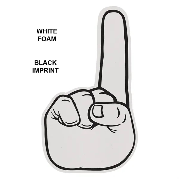 16" Number One foam finger.... from ASI 77280 Pepco Poms / Pepco Poms