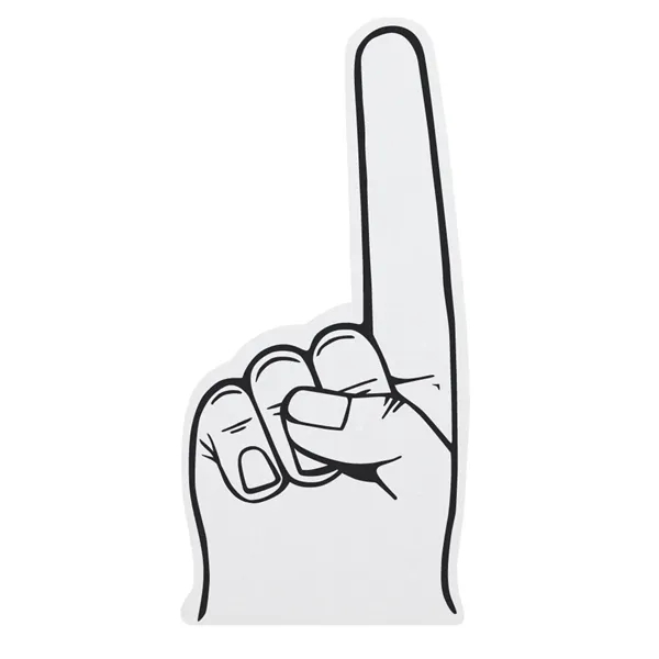 Classic 16" Number One foam finger.... from ASI 77280 Pepco Poms / Pepco Poms