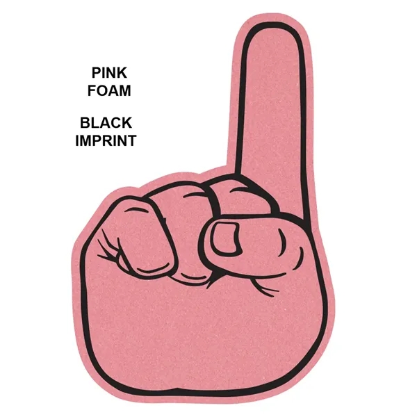 12" #1 foam finger.... from ASI 77280 Pepco Poms / Pepco Poms