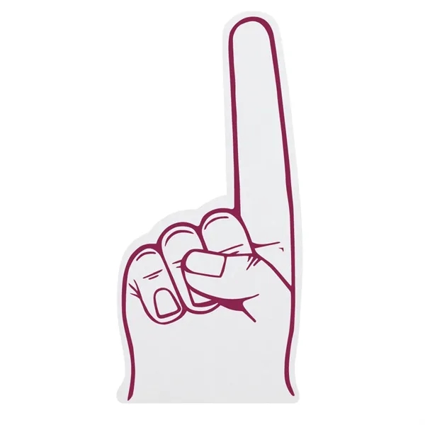 Classic 16" Number One foam finger.... from ASI 77280 Pepco Poms / Pepco Poms