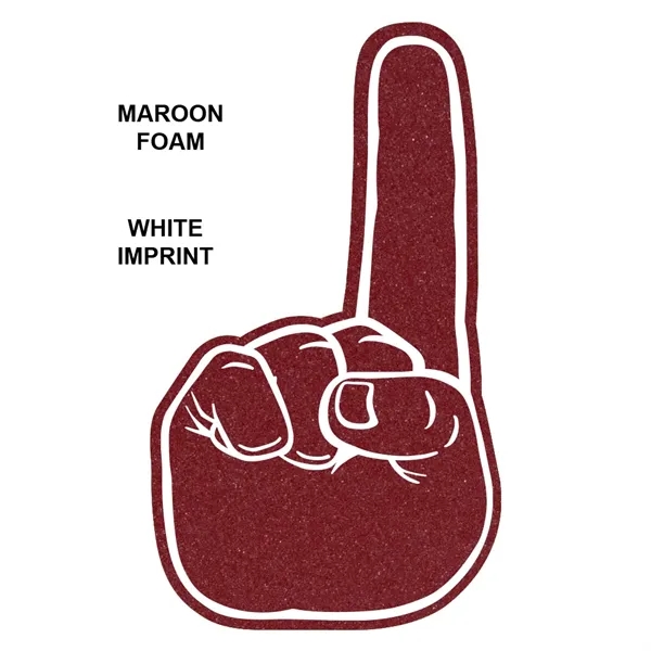 16" Number One foam finger.... from ASI 77280 Pepco Poms / Pepco Poms