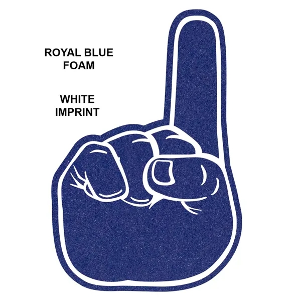 12" #1 foam finger.... from ASI 77280 Pepco Poms / Pepco Poms